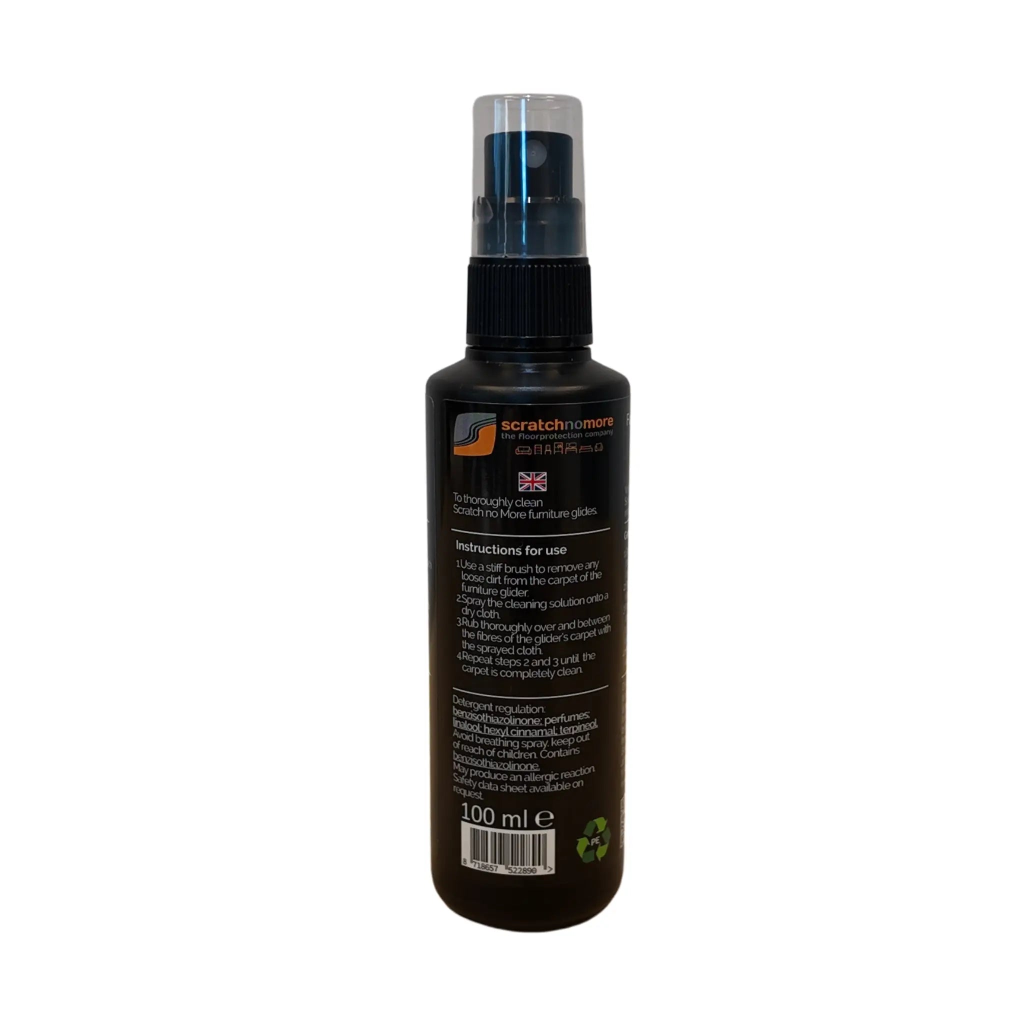 Furniture glide cleaner