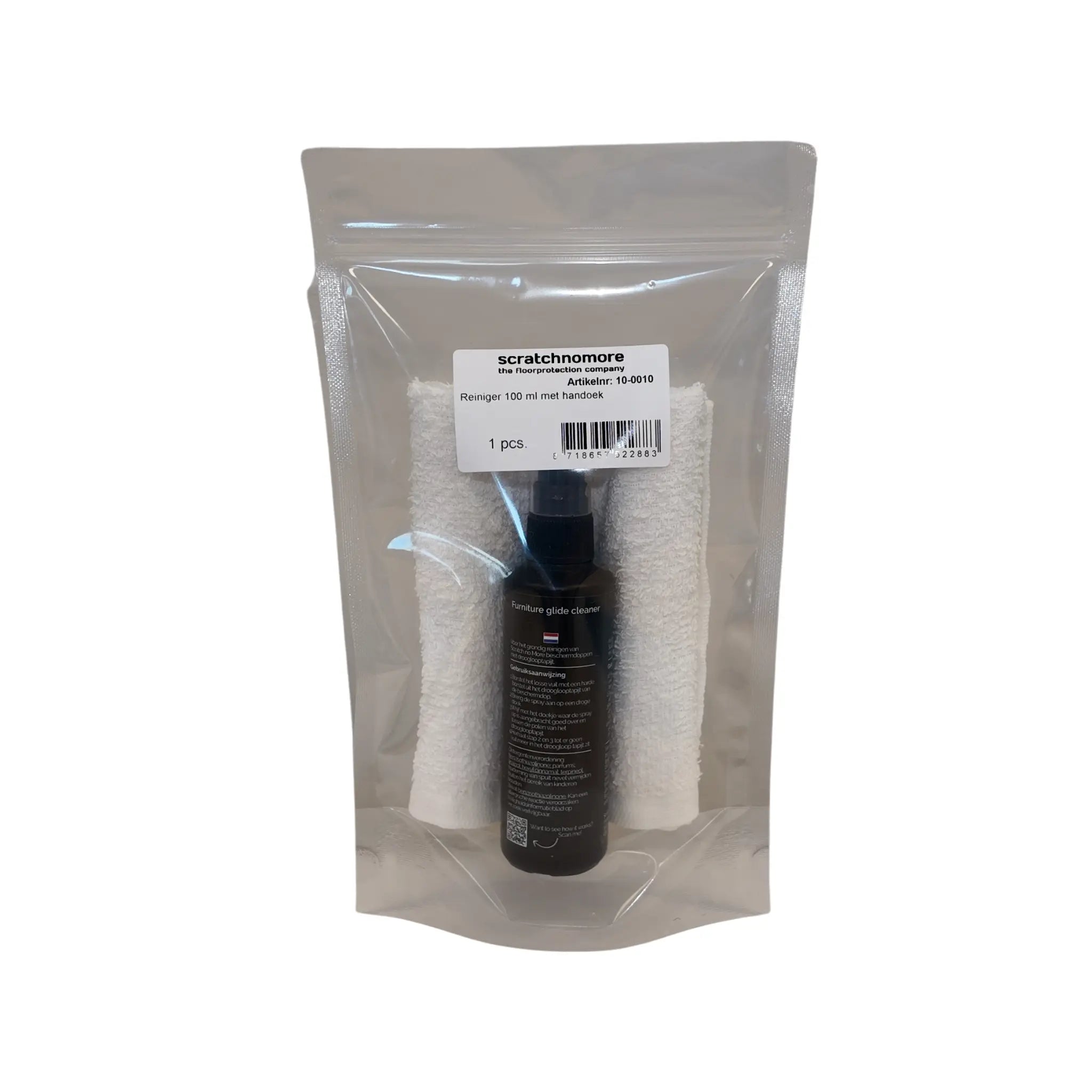Furniture glide cleaner